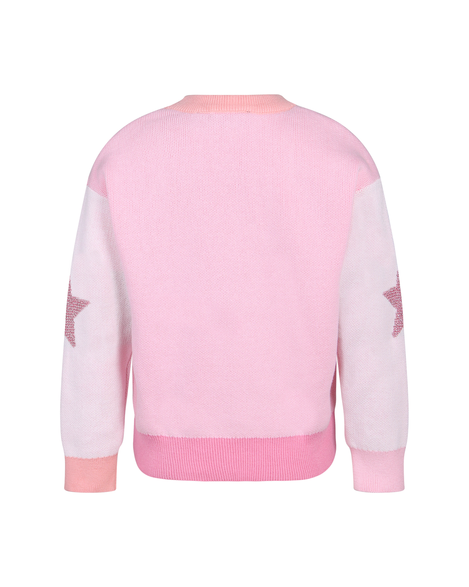 METALLIC STARS LACEY JUMPER