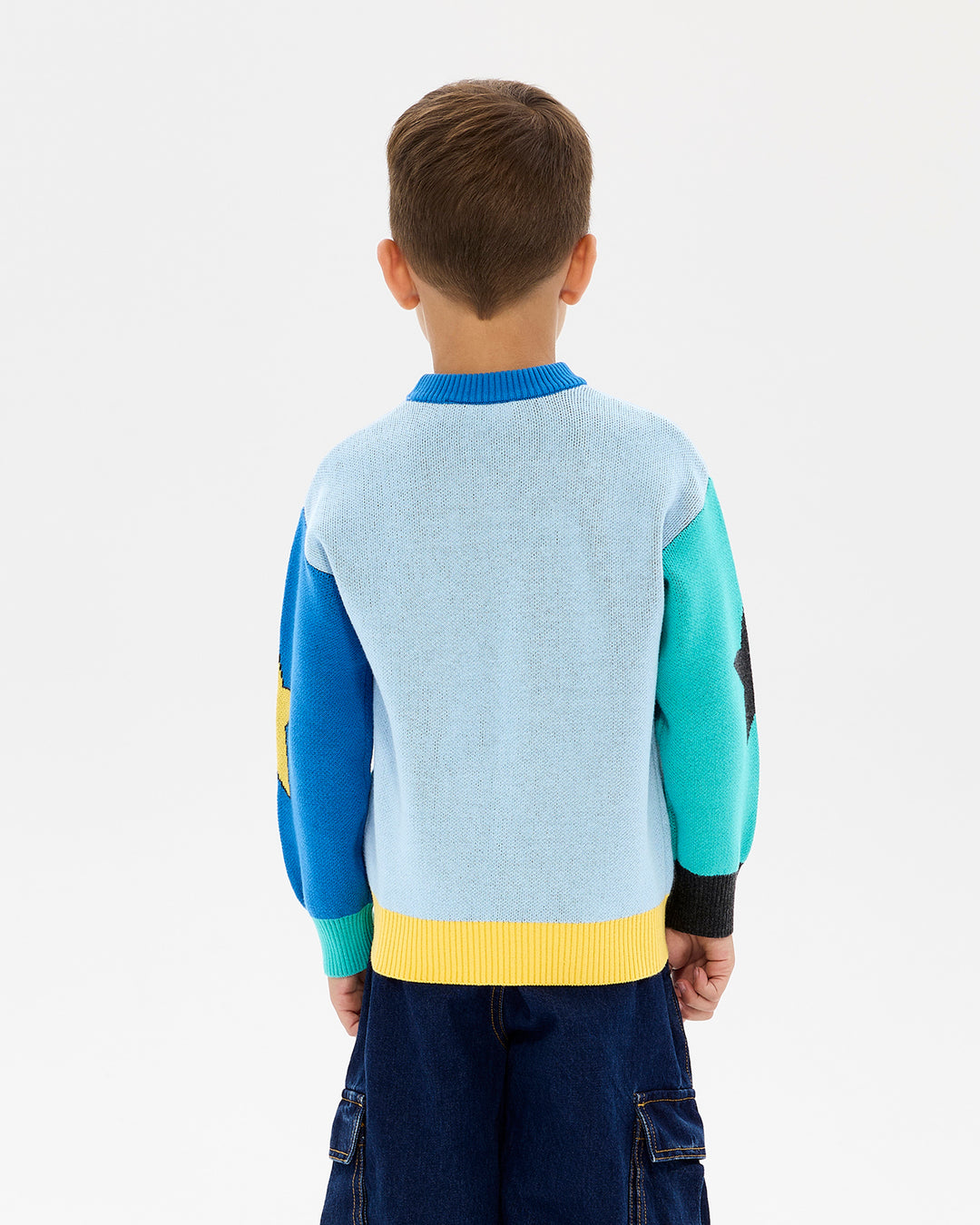 GRRR COLOUR BLOCK CILLIAN SWEATER