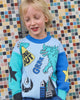 GRRR COLOUR BLOCK CILLIAN SWEATER
