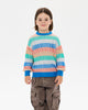 HAPPY CAMPER STRIPE MICAH SWEATER