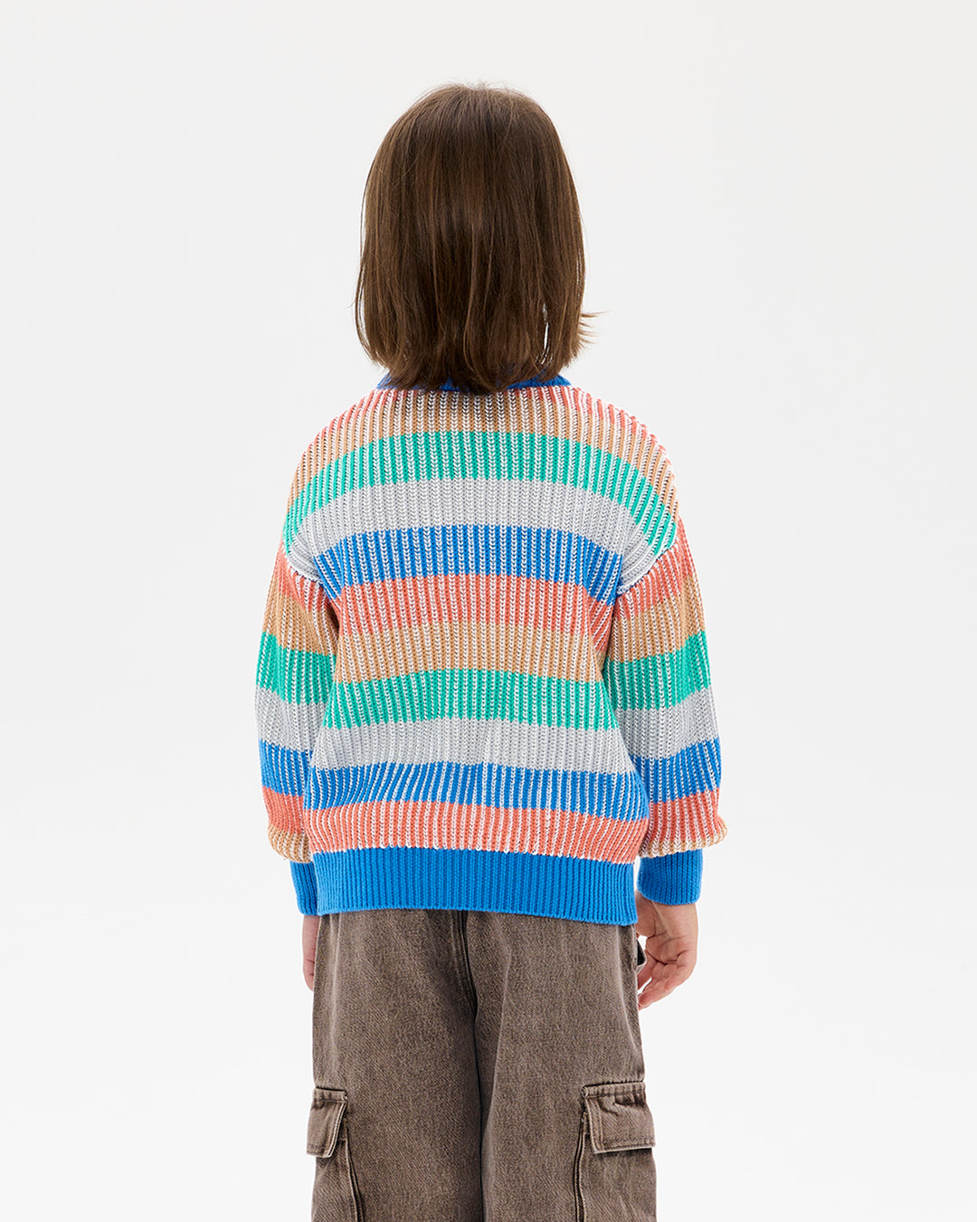 HAPPY CAMPER STRIPE MICAH SWEATER