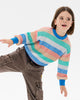 HAPPY CAMPER STRIPE MICAH SWEATER
