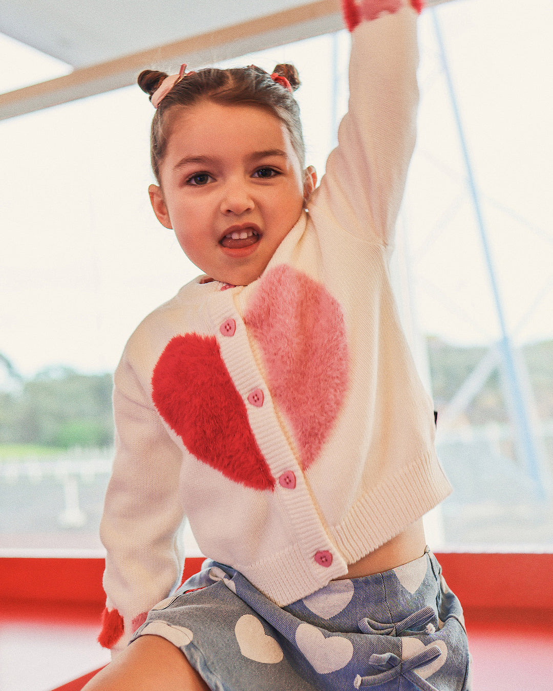 CUTIE CARDIGAN IN STRAWBERRY CREAM