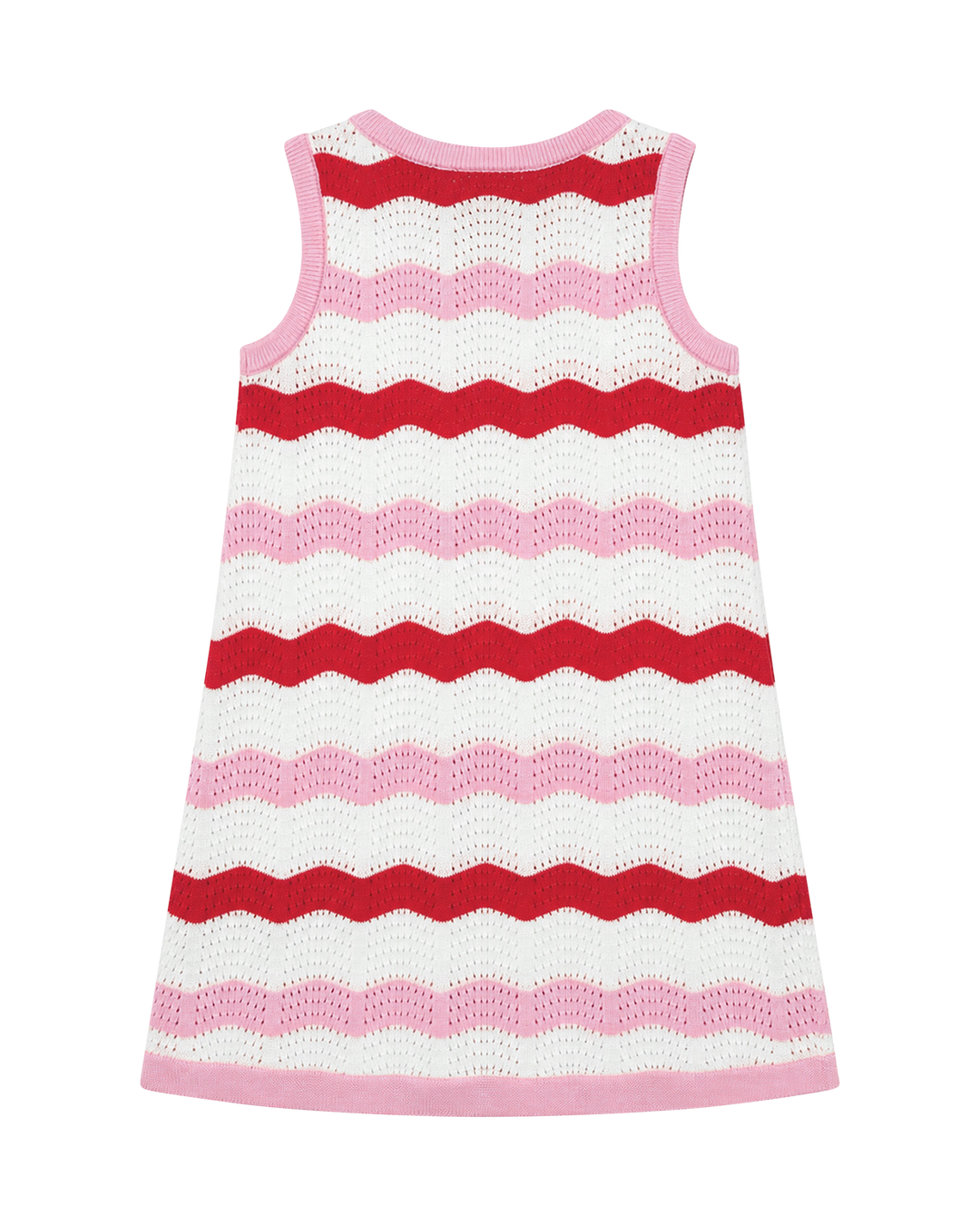 MAXINE CROCHET DRESS IN STRIPE