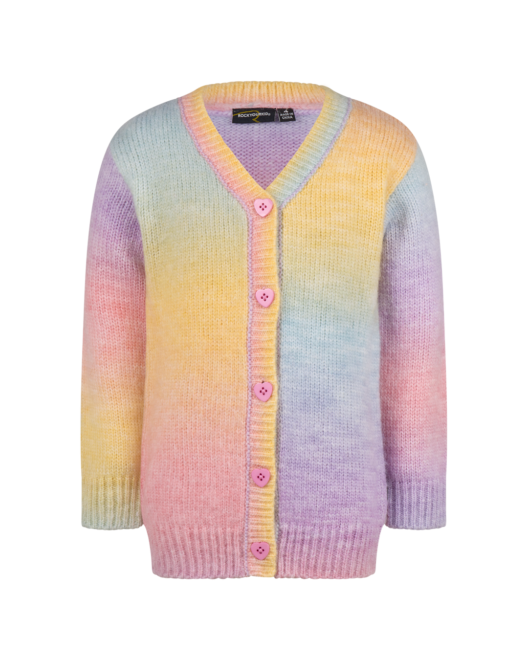 RAINBOW OMBRE AUDREY CARDIGAN | Rock Your Baby