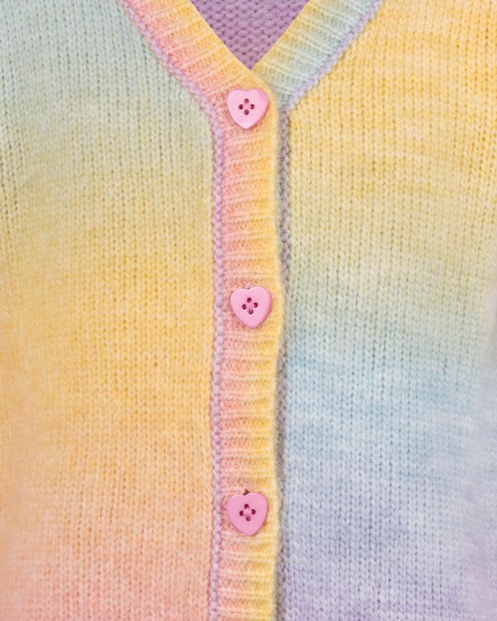 RAINBOW OMBRE AUDREY CARDIGAN