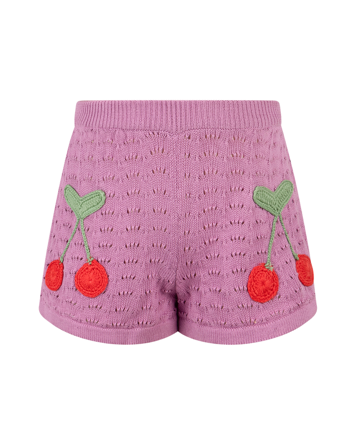 LA MER CROCHET SHORT IN PINK | Rock Your Baby