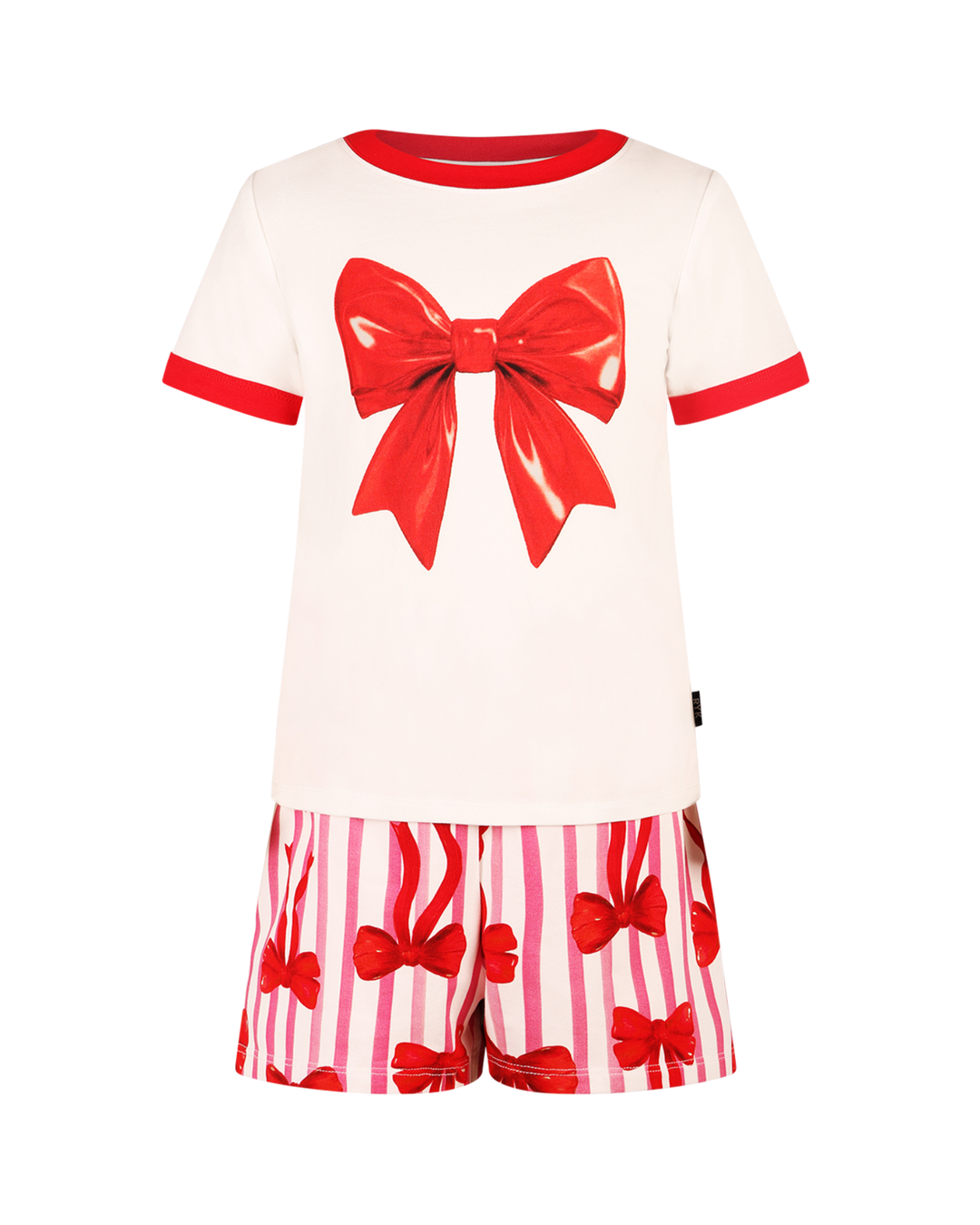 PIPPA SLEEP SET IN PINK CLAY STRIPE