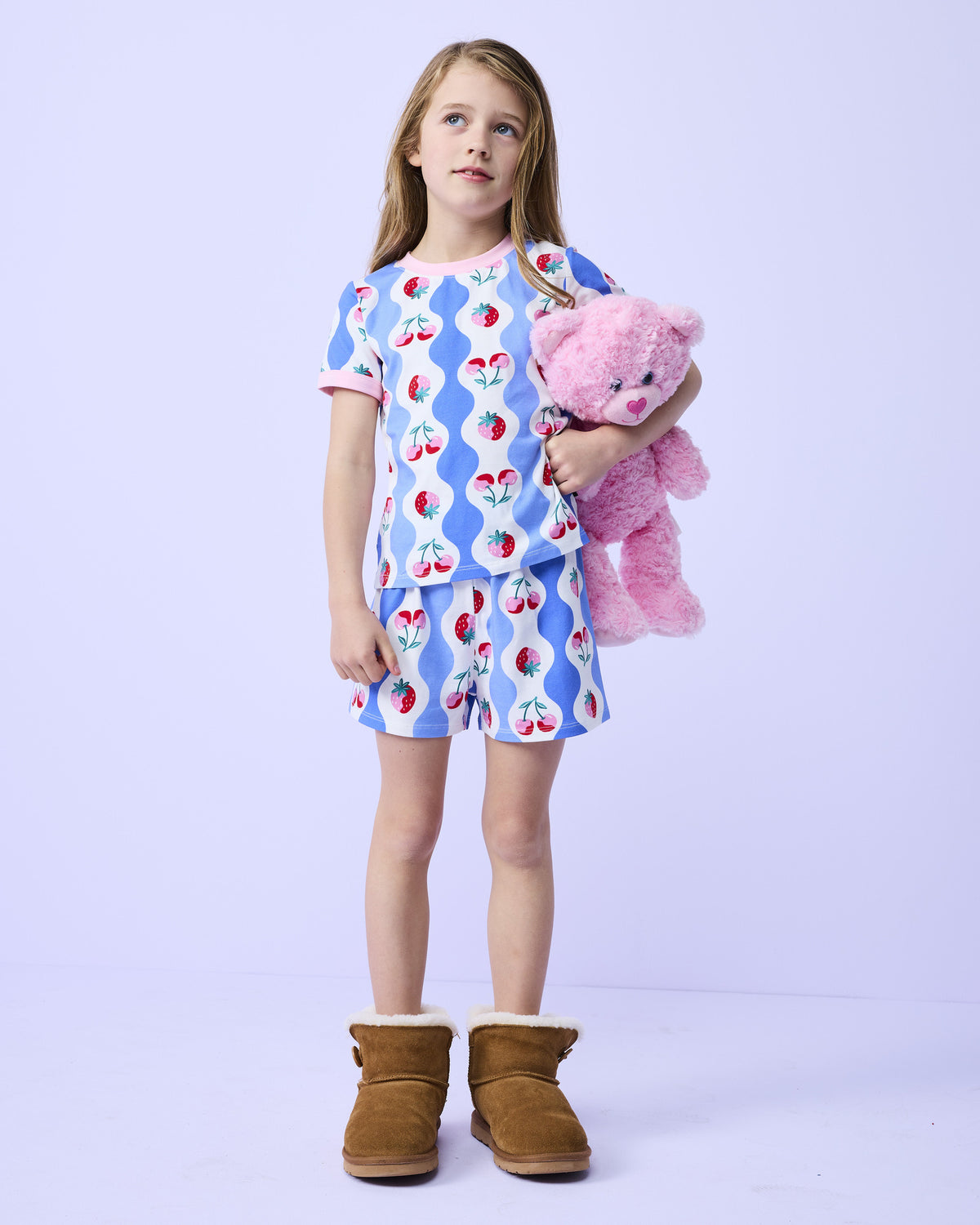 Pippa Sleep Set in Summer Fruity - Rock Your Kid girls pyjamas