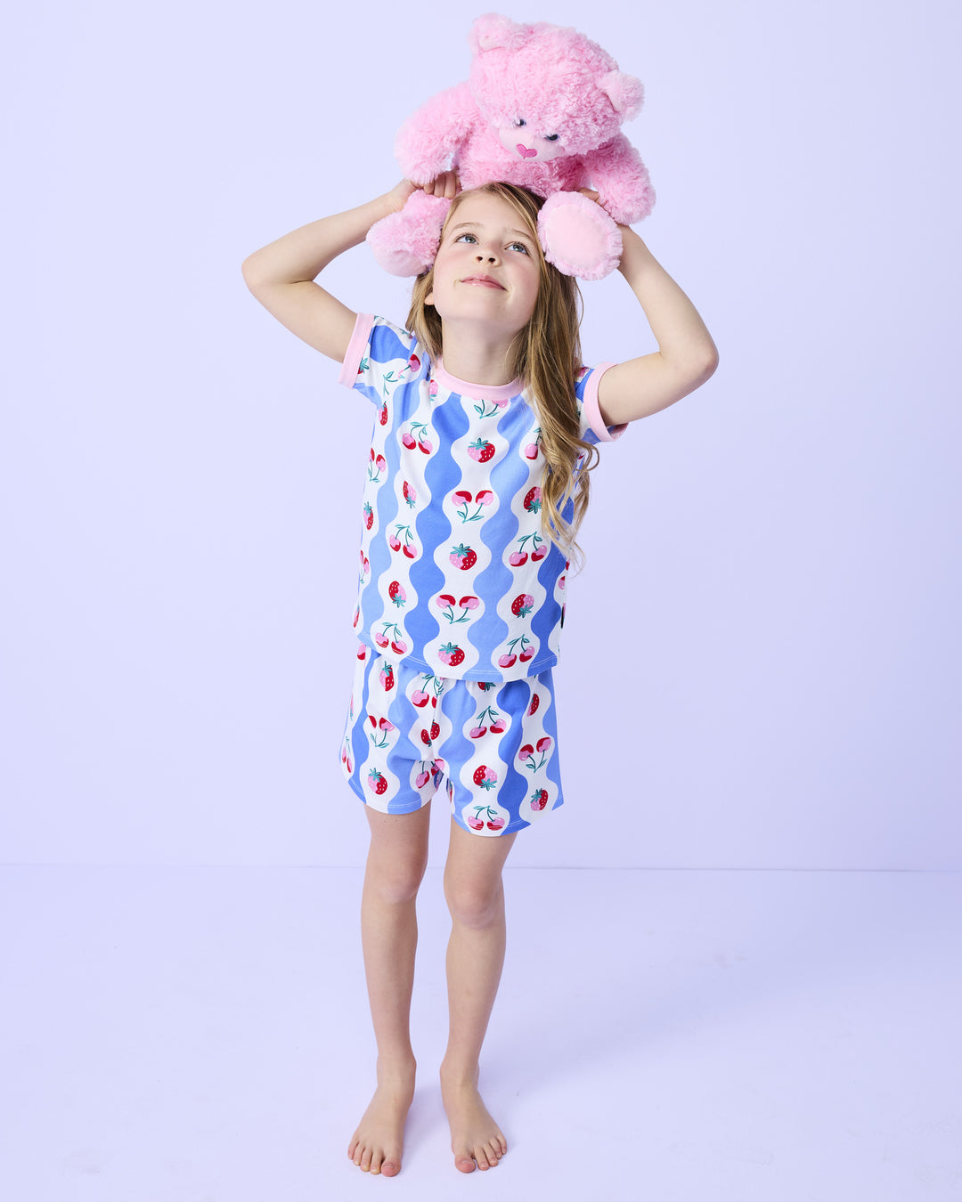 Pippa Sleep Set in Summer Fruity - Rock Your Kid girls pyjamas, view 4