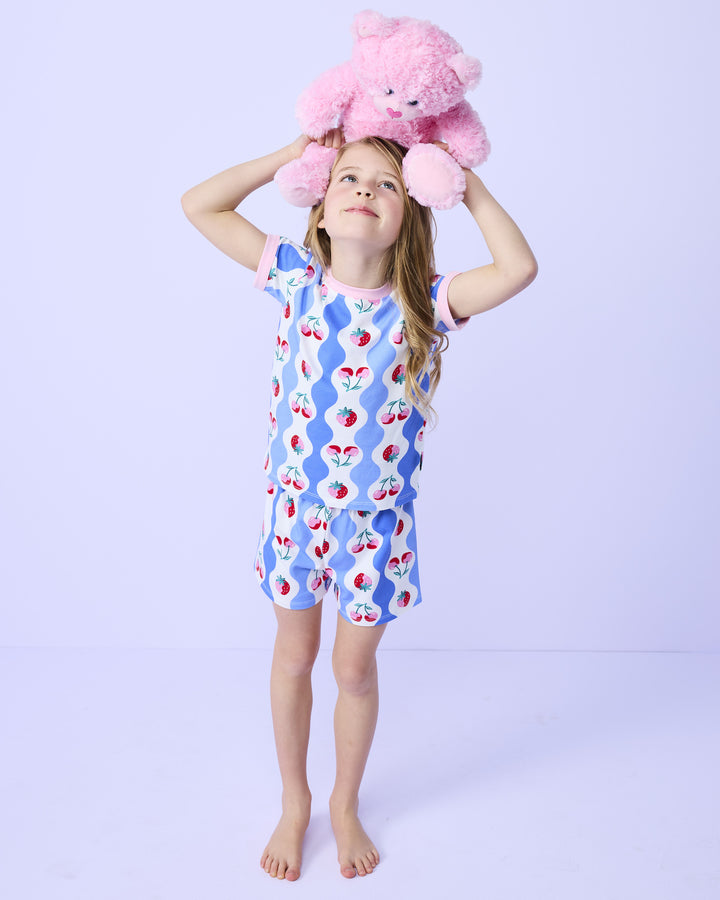 Pippa Sleep Set in Summer Fruity - Rock Your Kid girls pyjamas, view 4