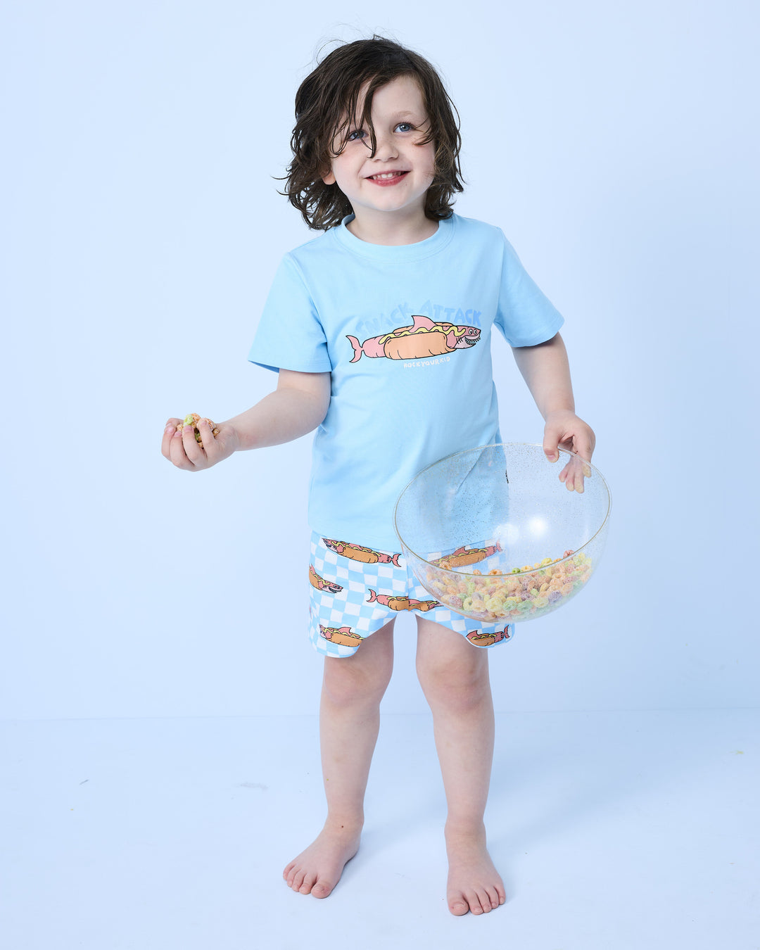 CHASE SLEEP SET IN PACIFIC BLUE