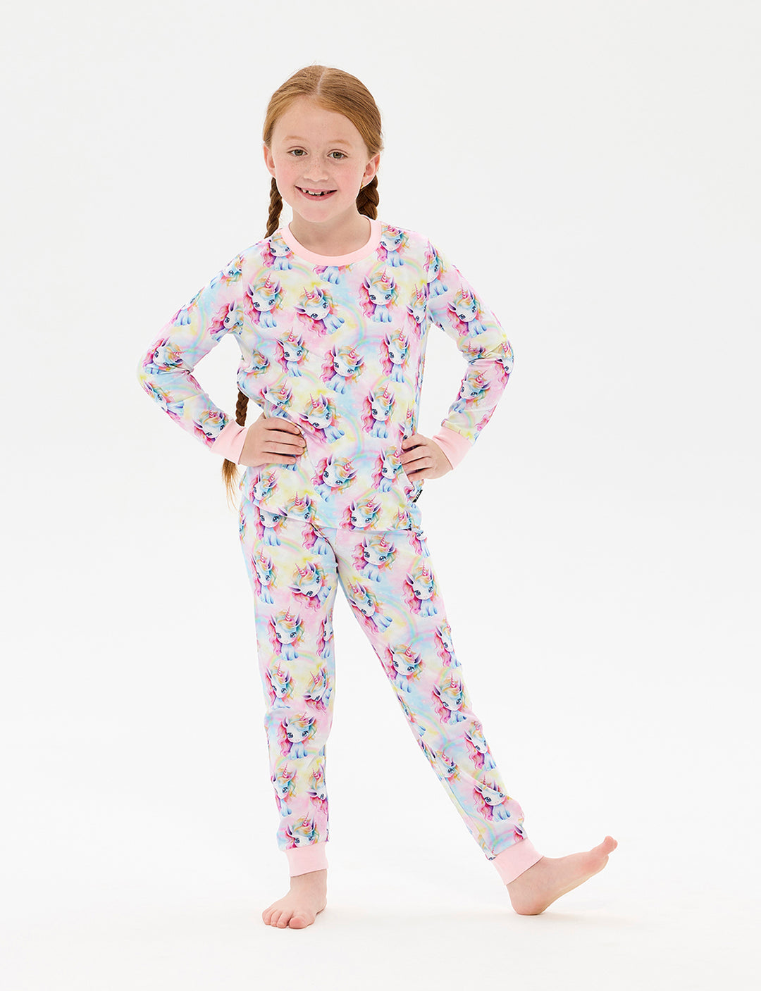UNICORN PONY LONG SLEEVE CLARA SLEEP SET | Rock Your Baby