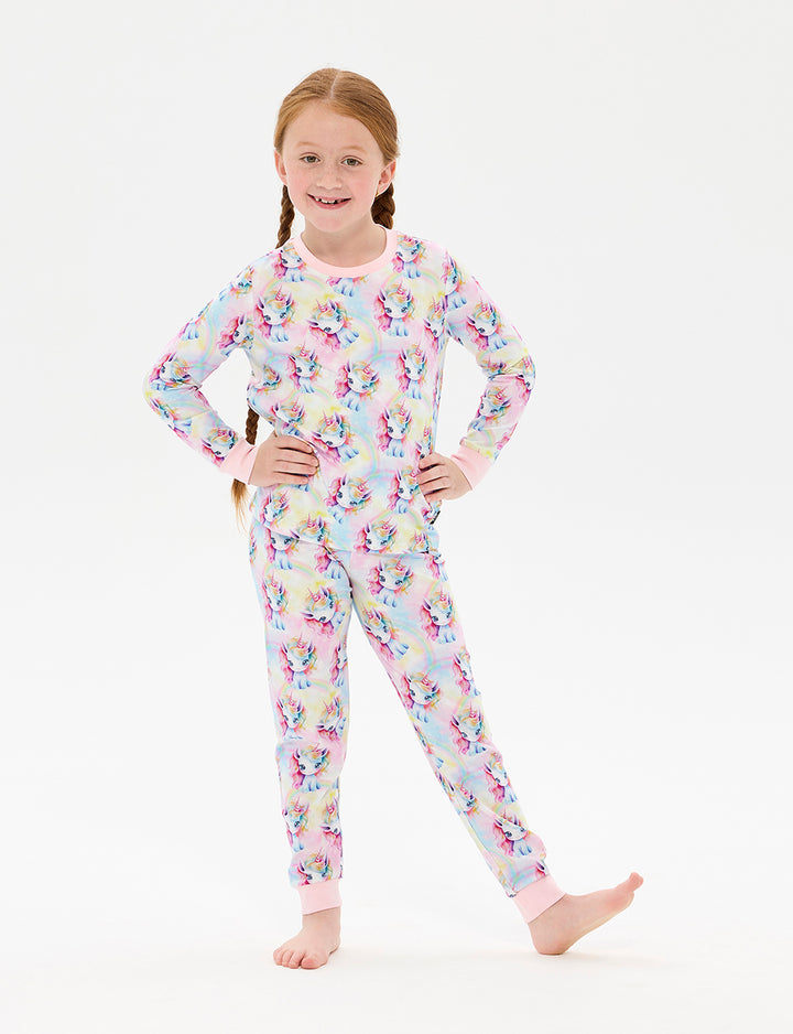 UNICORN PONY LONG SLEEVE CLARA SLEEP SET | Rock Your Baby