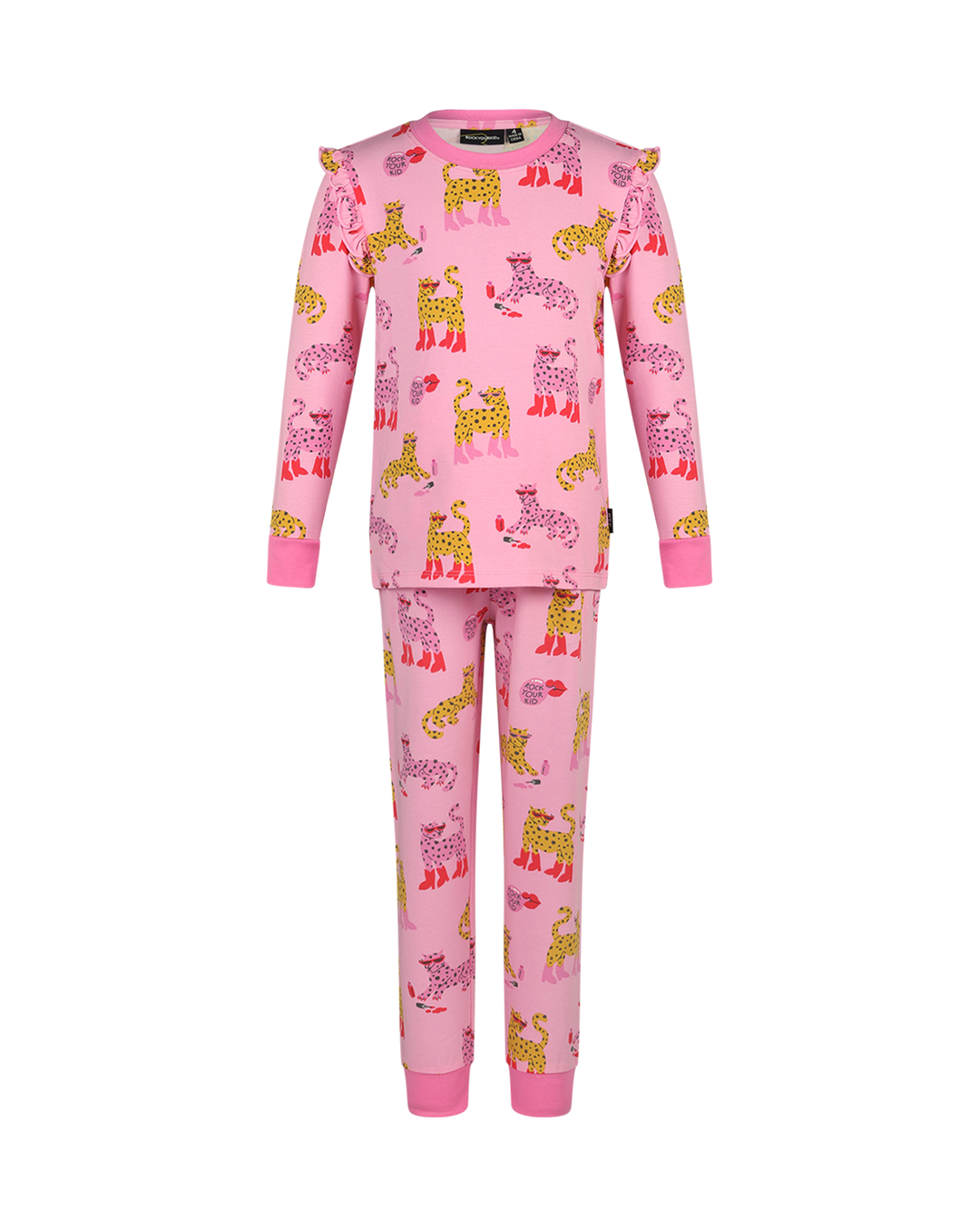 LEOPARD LONG SLEEVE ALICE SLEEP SET | Rock Your Baby