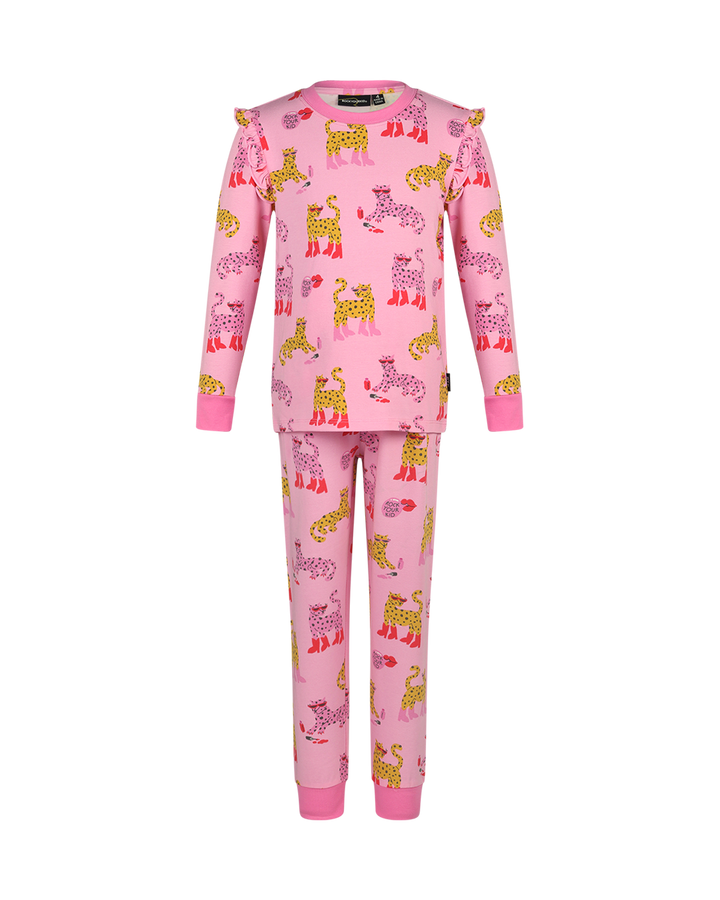 LEOPARD LONG SLEEVE ALICE SLEEP SET | Rock Your Baby