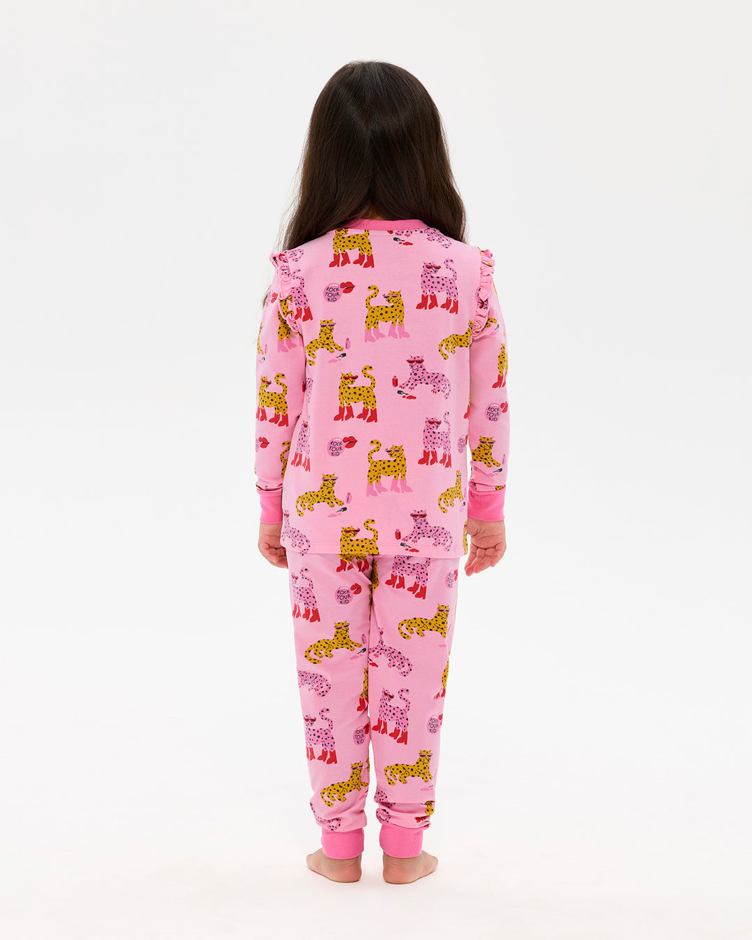 LEOPARD LONG SLEEVE ALICE SLEEP SET