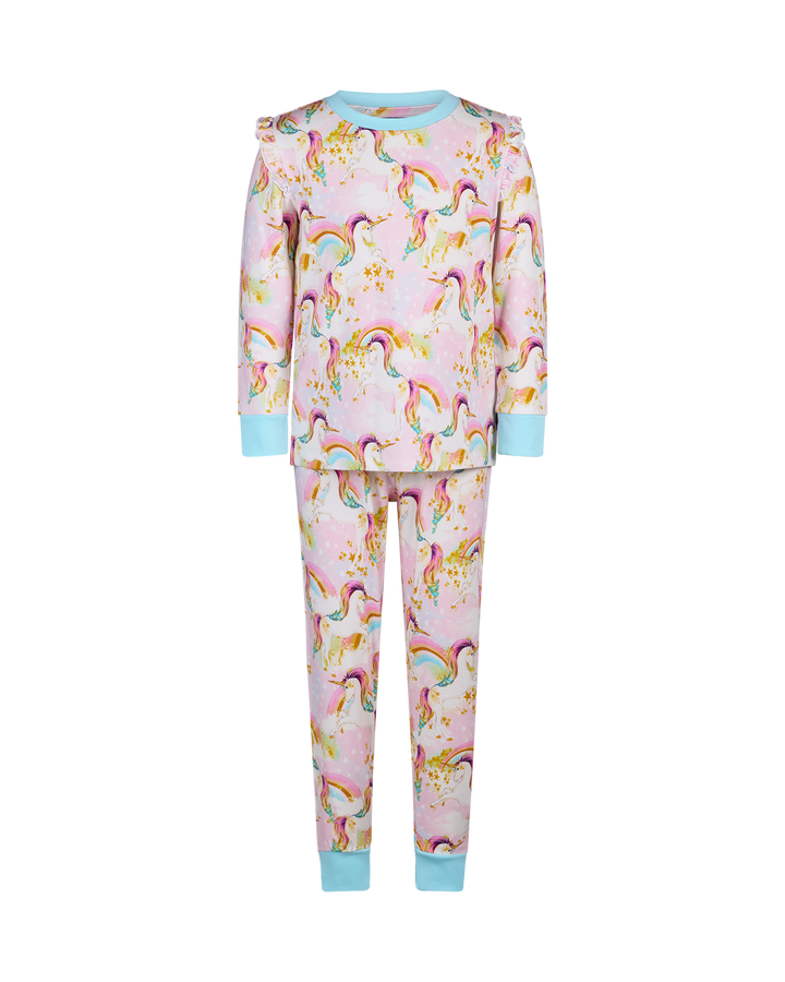 UNICORN PONY COLOUR POP LONG SLEEVE ALICE SLEEP SET