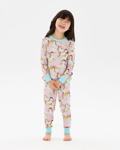UNICORN PONY COLOUR POP LONG SLEEVE ALICE SLEEP SET