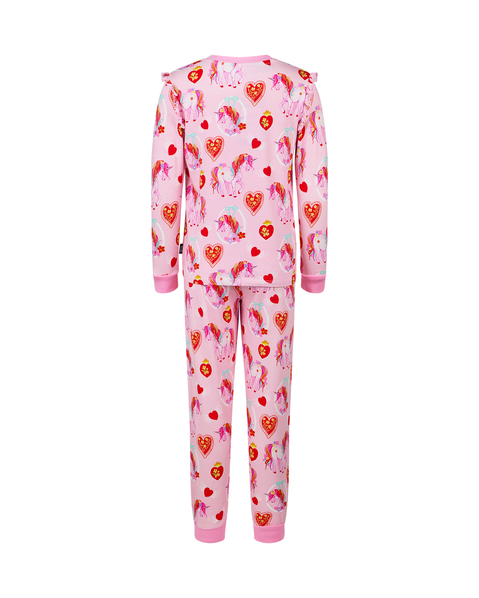 UNICORN HEARTS FRILL LONG SLEEVE ALICE SLEEP SET