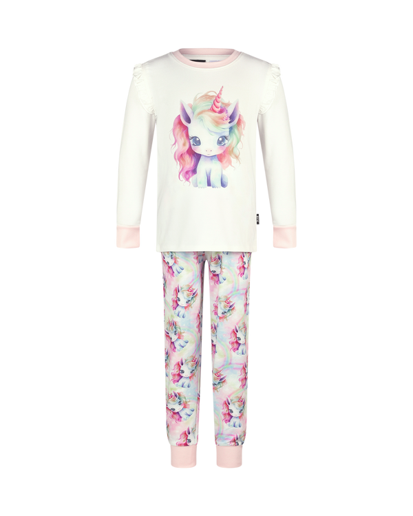 UNICORN PONY FRILL LONG SLEEVE HELENA SLEEP SET