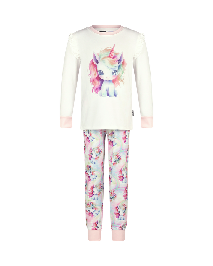 UNICORN PONY FRILL LONG SLEEVE HELENA SLEEP SET