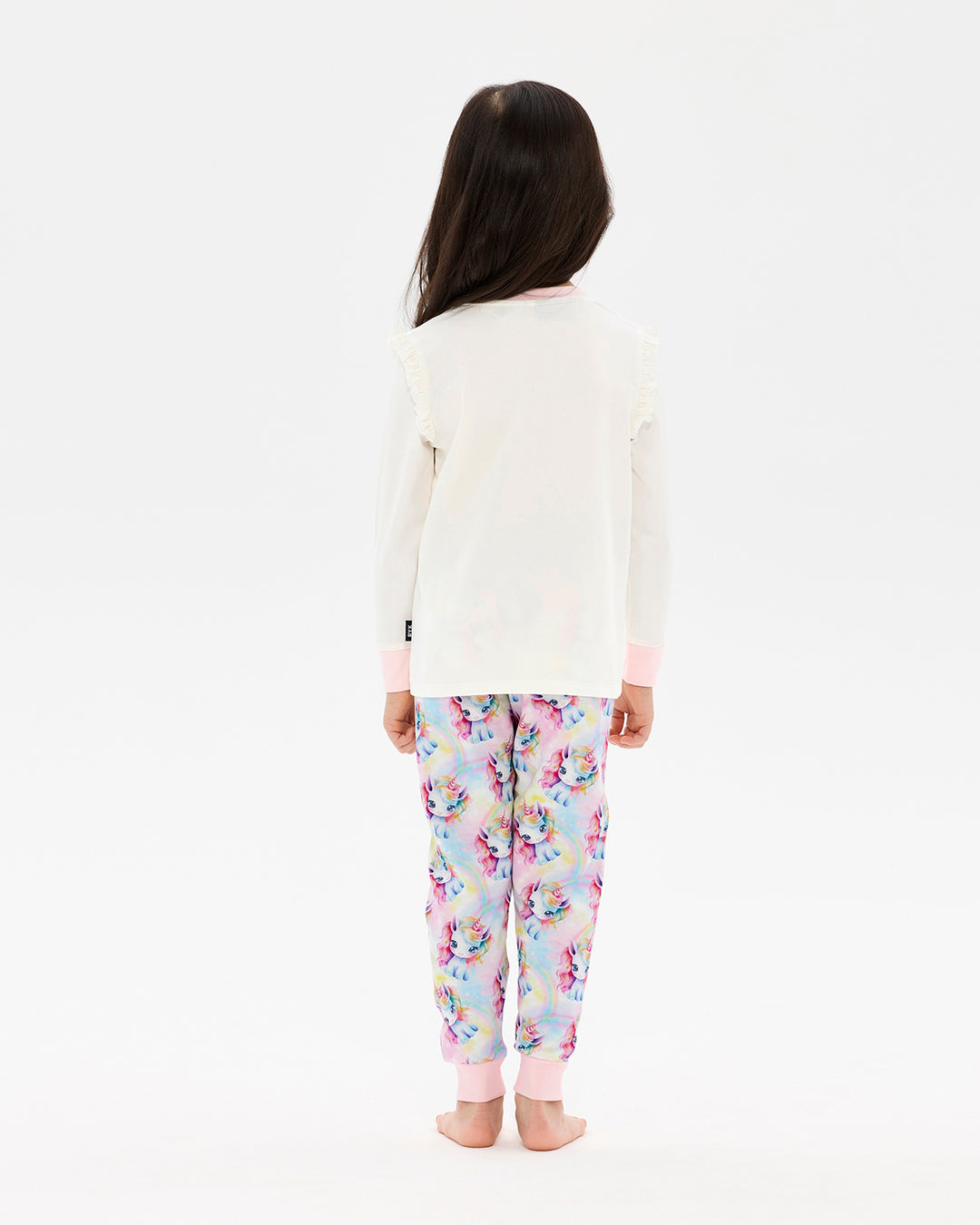 UNICORN PONY FRILL LONG SLEEVE HELENA SLEEP SET
