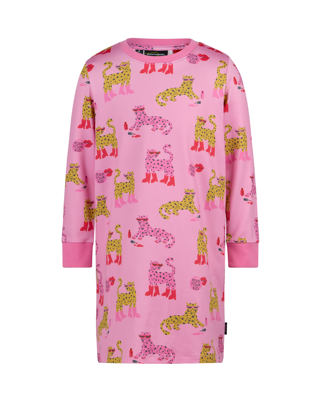 LEOPARD LONG SLEEVE LILY NIGHTIE