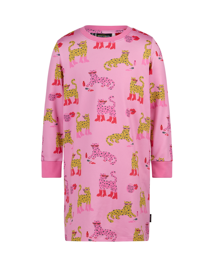 LEOPARD LONG SLEEVE LILY NIGHTIE