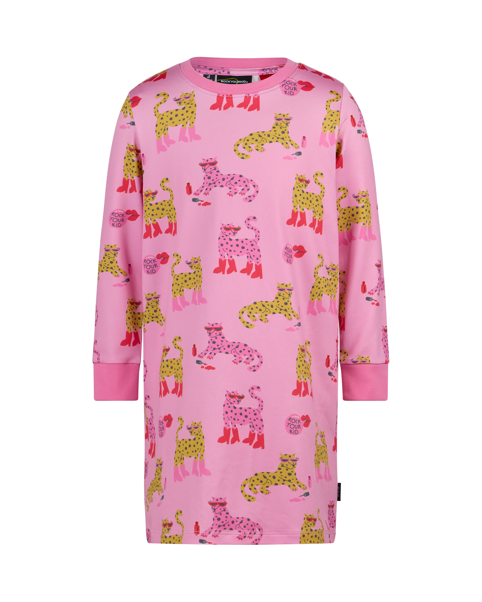 LEOPARD LONG SLEEVE LILY NIGHTIE