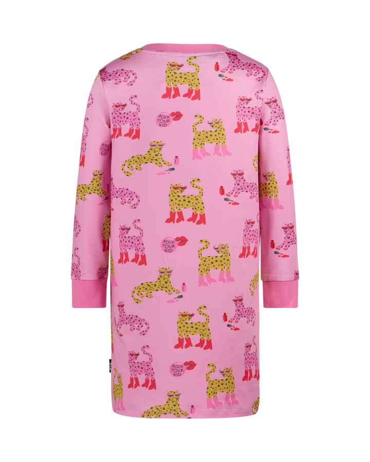 LEOPARD LONG SLEEVE LILY NIGHTIE