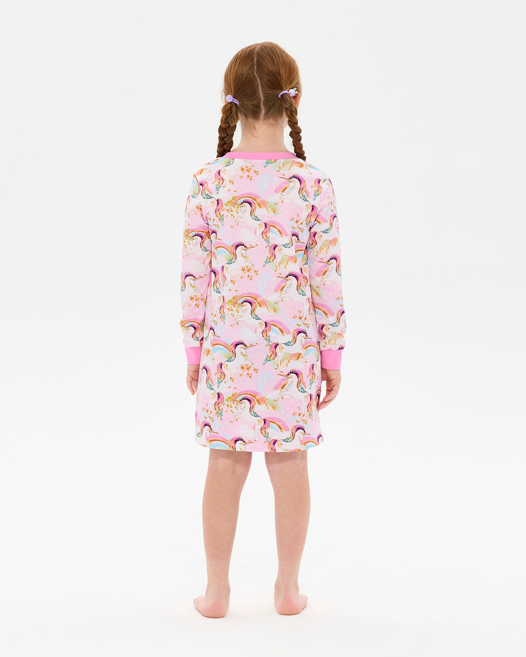 UNICORN PONY COLOURPOP LONG SLEEVE  LILY NIGHTIE