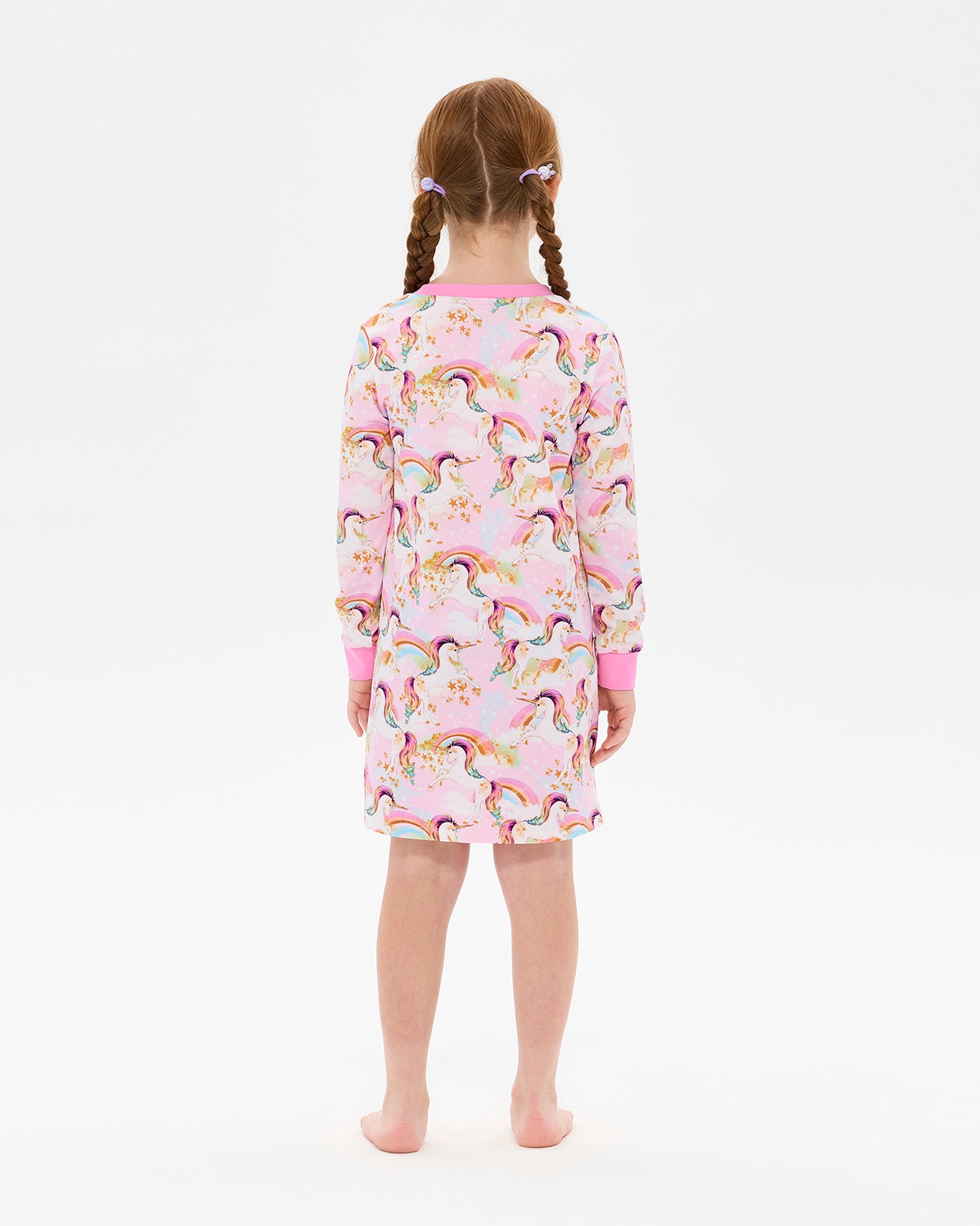 UNICORN PONY COLOURPOP LONG SLEEVE  LILY NIGHTIE