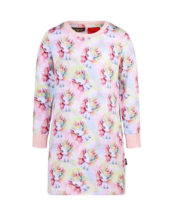 UNICORN PONY LONG SLEEVE LILY NIGHTIE | Rock Your Baby