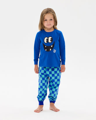 FAR OUT BENJI LONG SLEEVE SLEEP SET
