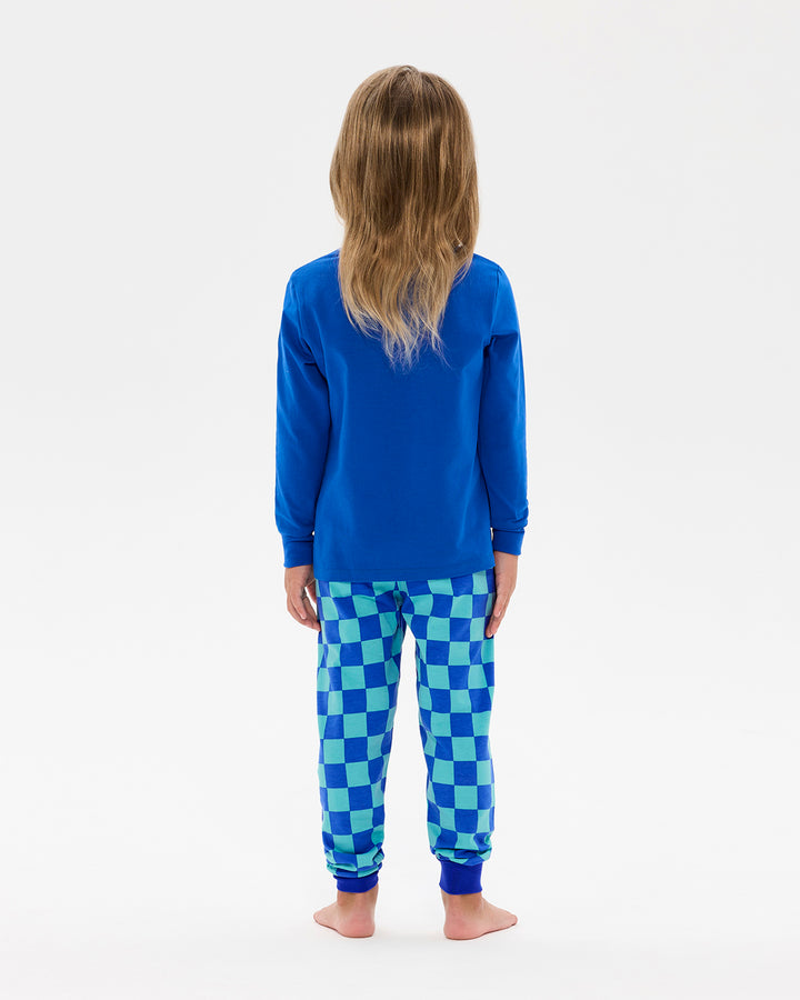 FAR OUT BENJI LONG SLEEVE SLEEP SET