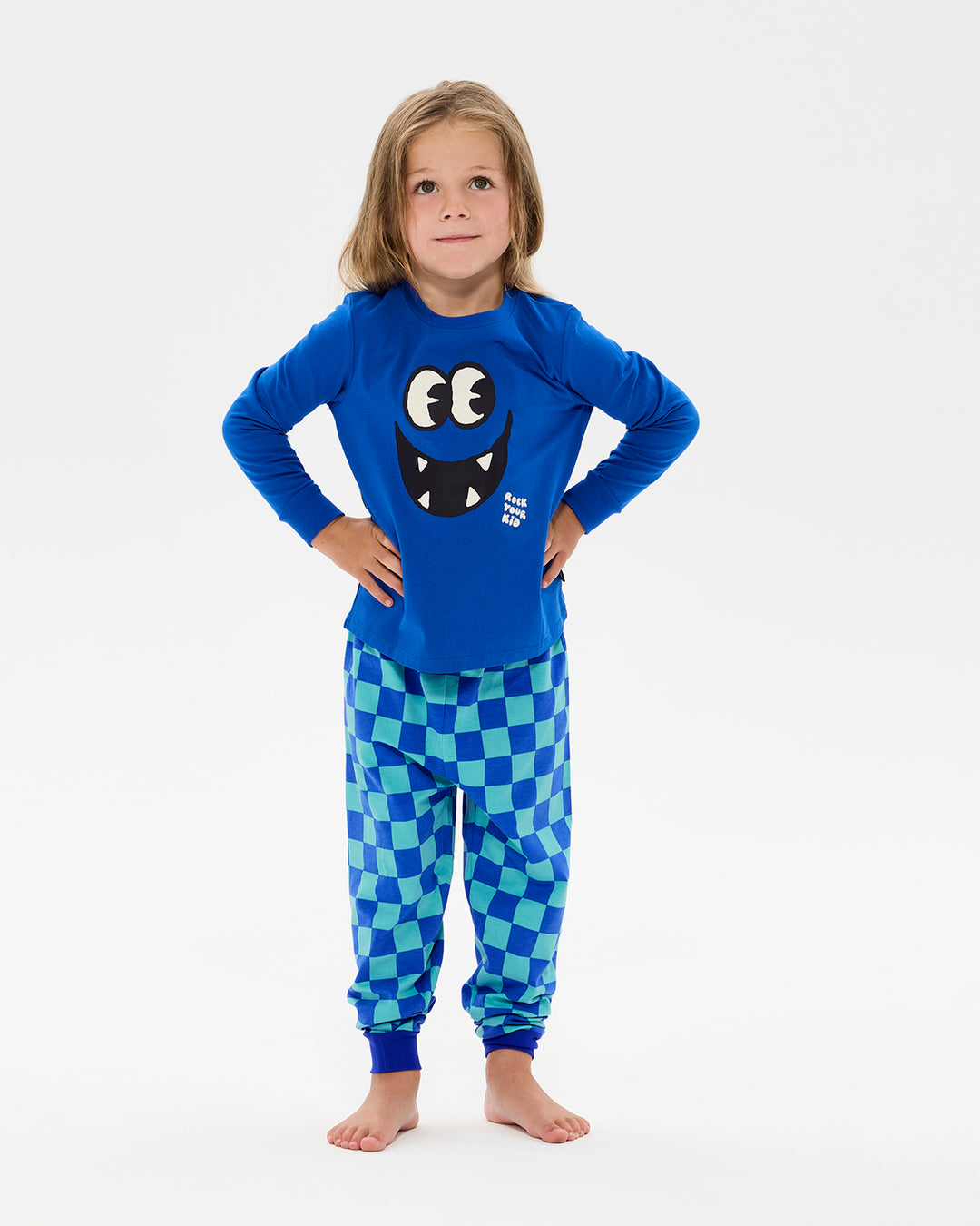 FAR OUT BENJI LONG SLEEVE SLEEP SET