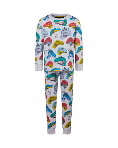 DINO SK8 BENJI LONG SLEEVE SLEEP SET