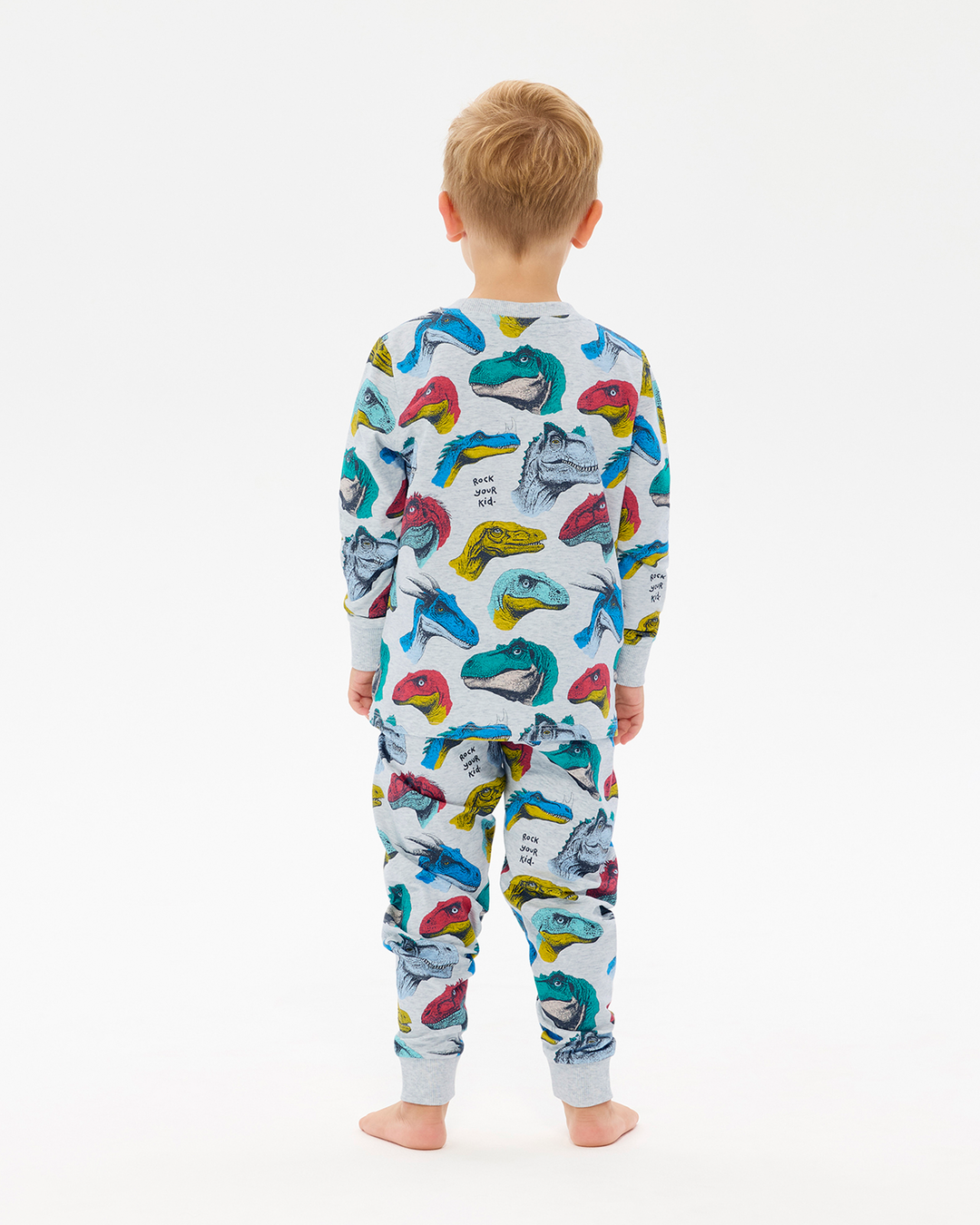 DINO SK8 BENJI LONG SLEEVE SLEEP SET