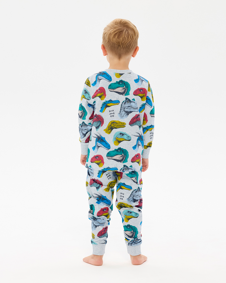 DINO SK8 BENJI LONG SLEEVE SLEEP SET