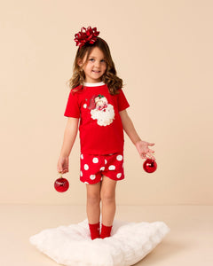 SIGNATURE PJ SET IN HOLIDAY RED