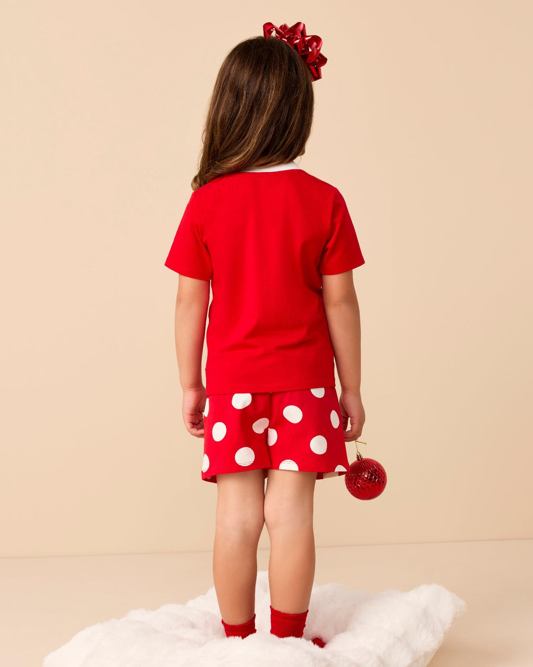 SIGNATURE PJ SET IN HOLIDAY RED