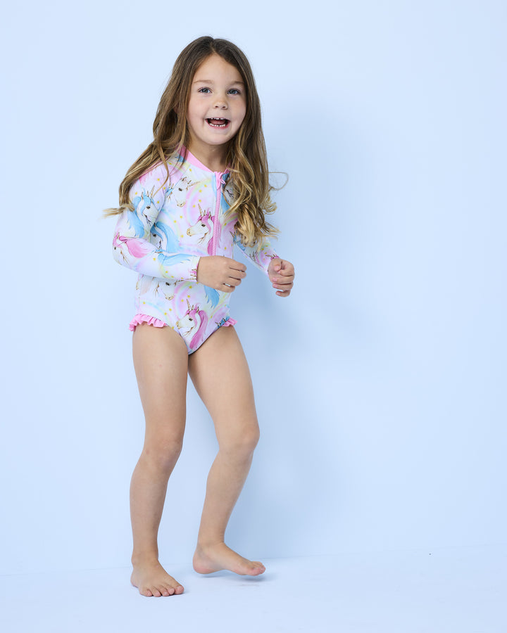 MARINA PADDLE SUIT IN RAINBOW