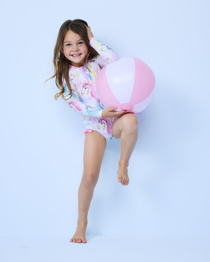 MARINA PADDLE SUIT IN RAINBOW