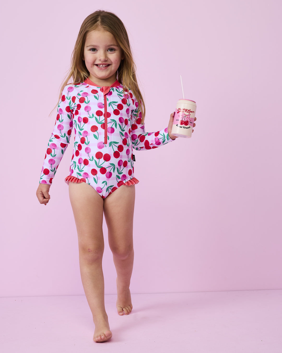 MARINA PADDLE SUIT IN TUTTI FRUITTI PINK