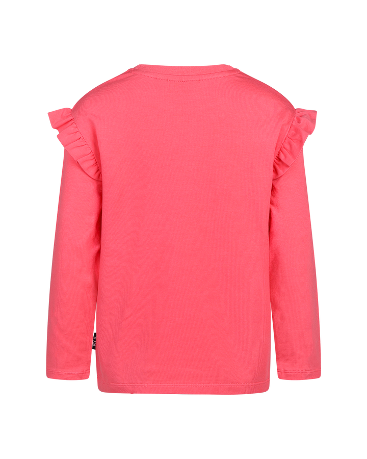NO BAD DAYS LONG SLEEVE JESSICA FRILL T-SHIRT