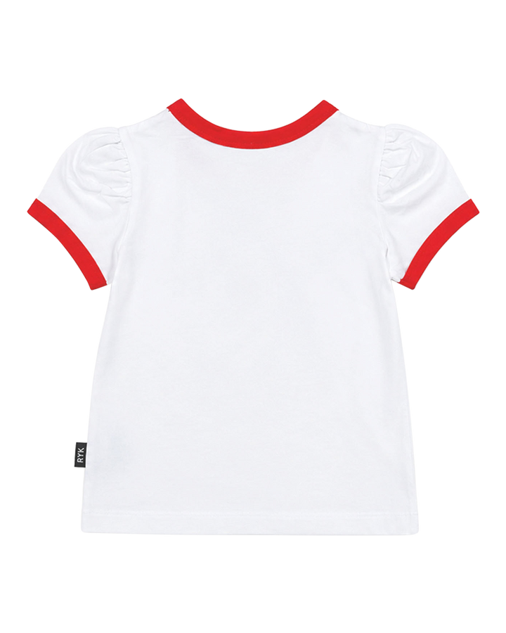 BILLIE RINGER TEE IN STRAWBERRY SODA