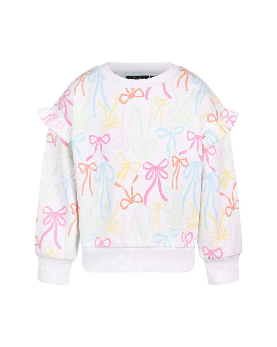 RIBBONS JESSICA FRILL SWEATSHIRT