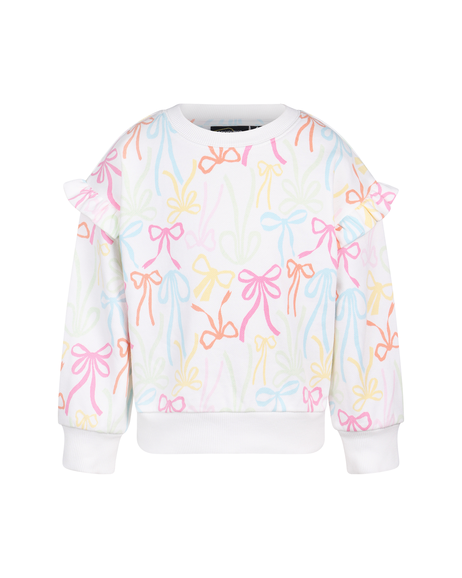 RIBBONS JESSICA FRILL SWEATSHIRT