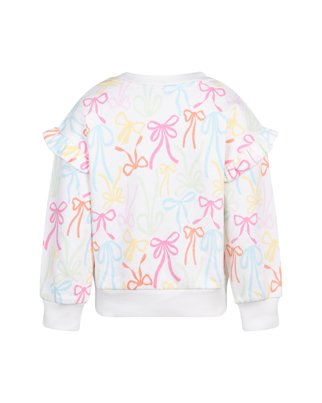 RIBBONS JESSICA FRILL SWEATSHIRT